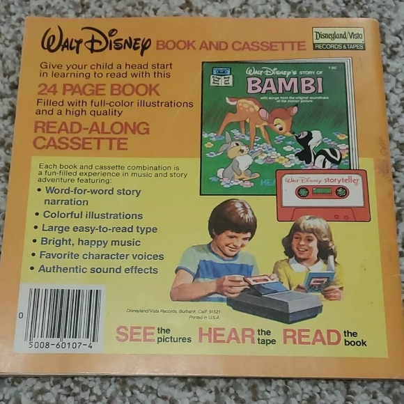 Walt Disney's Story of Cinderella 24 page Read-alo - Picture 2 of 5